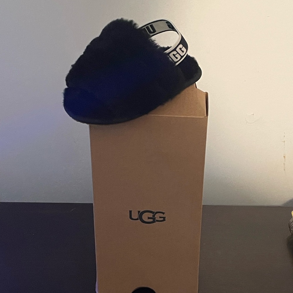 Ugg Black Sandal… never used
